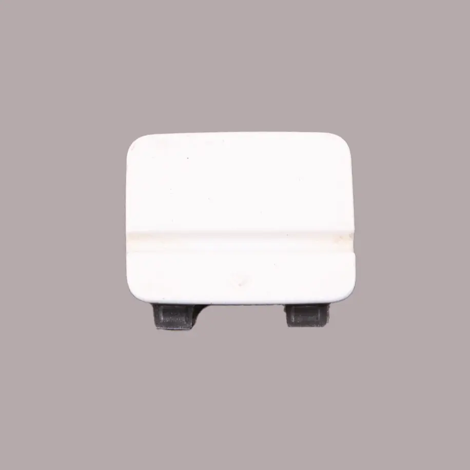 Bumper Flap BMW E90 LCI Cover Towing Eye Alpinweiss Alpine White 7202671 to Rear with Part number 0036878 Rear Bumper Flap BMW E90 LCI Cover Towing Eye Alpinweiss Alpine White 7202671 - SKU 0036878-AW - Part number 0036878