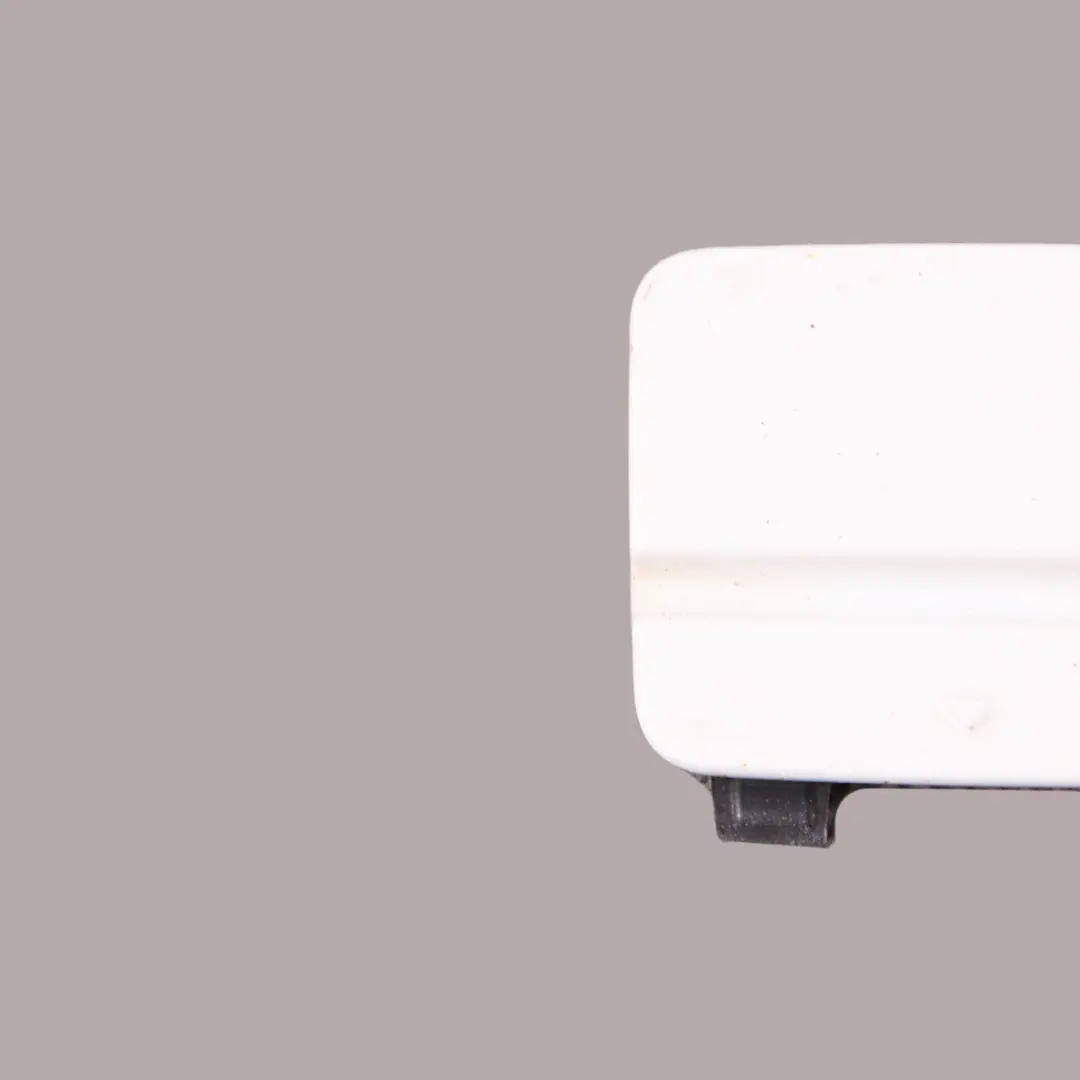 Bumper Flap BMW E90 LCI Cover Towing Eye Alpinweiss Alpine White 7202671 to Rear with Part number 0036878 Rear Bumper Flap BMW E90 LCI Cover Towing Eye Alpinweiss Alpine White 7202671 - SKU 0036878-AW - Part number 0036878