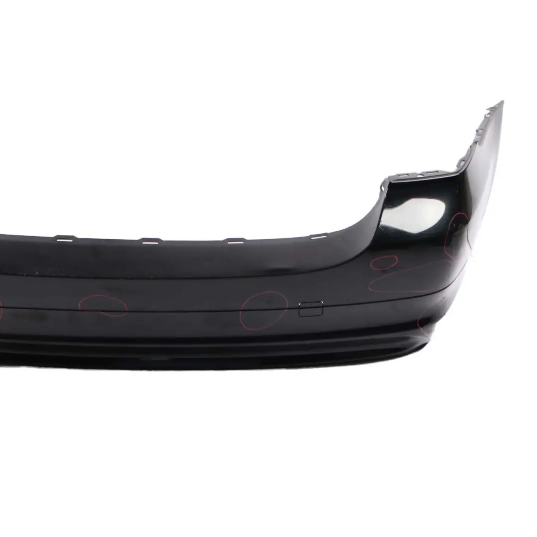 BMW 3 E91 LCI Touring Rear Bumper Trim Panel Schwarz 2 Black - 668 - SKU 0036883-SCH - Part number 0036883