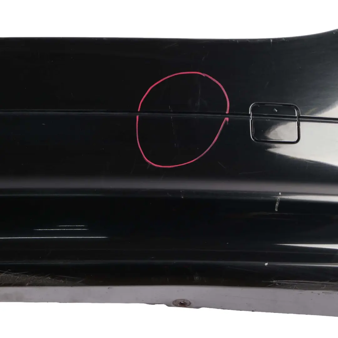 BMW 3 E91 LCI Touring Rear Bumper Trim Panel Schwarz 2 Black - 668 - SKU 0036883-SCH - Part number 0036883