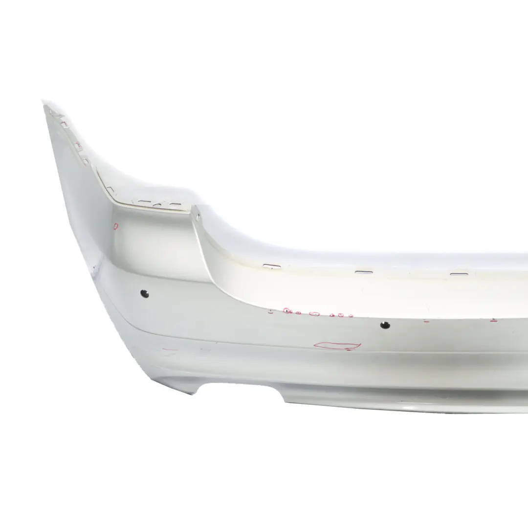 Bumper Trim Panel Titansilber Titan Silver - 354 to BMW E91 LCI Touring Rear with Part number 0036883 BMW E91 LCI Touring Rear Bumper Trim Panel Titansilber Titan Silver - 354 - SKU 0036883-TS - Part number 0036883