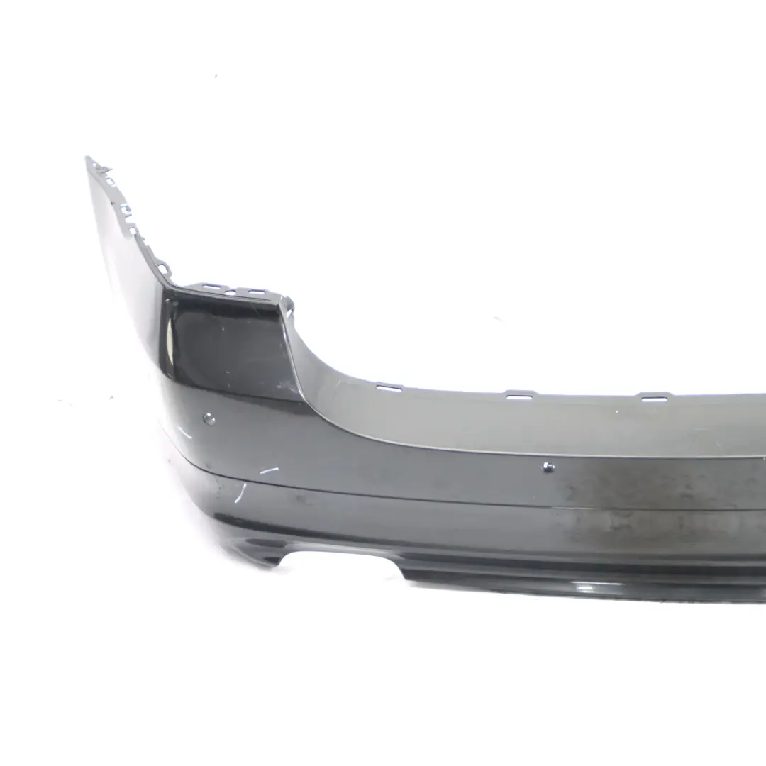 BMW E91 LCI Touring Rear Bumper Trim Panel Black Sapphire Metallic - 475 - SKU 0036884-BS - Part number 0036883
