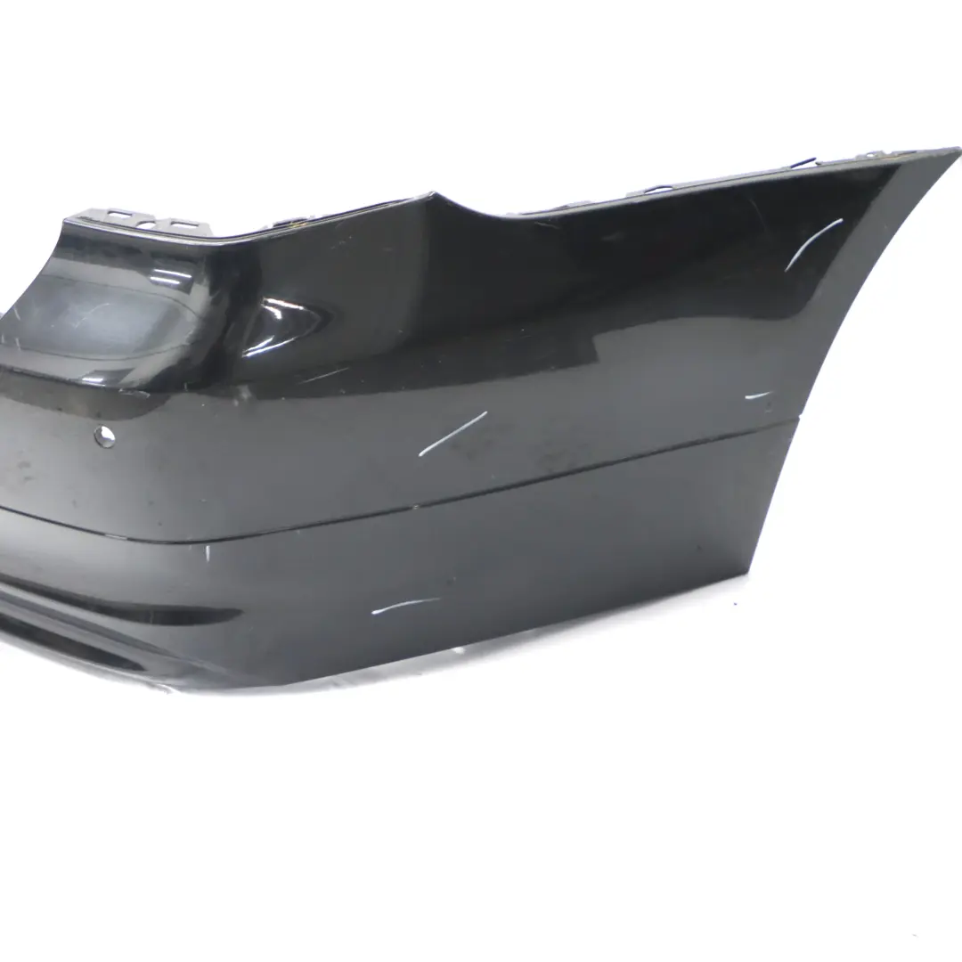 BMW E91 LCI Touring Rear Bumper Trim Panel Black Sapphire Metallic - 475 - SKU 0036884-BS - Part number 0036883