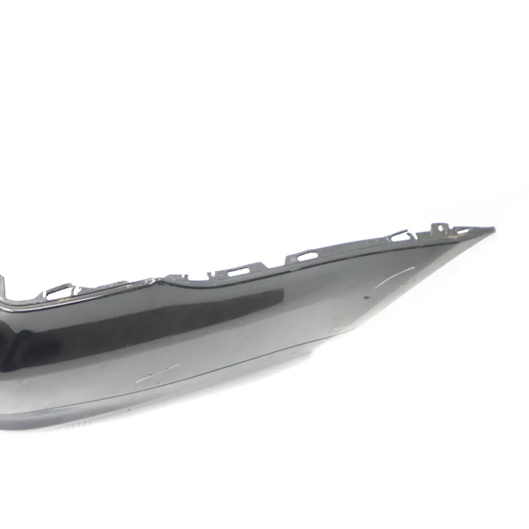 BMW E91 LCI Touring Rear Bumper Trim Panel Black Sapphire Metallic - 475 - SKU 0036884-BS - Part number 0036883