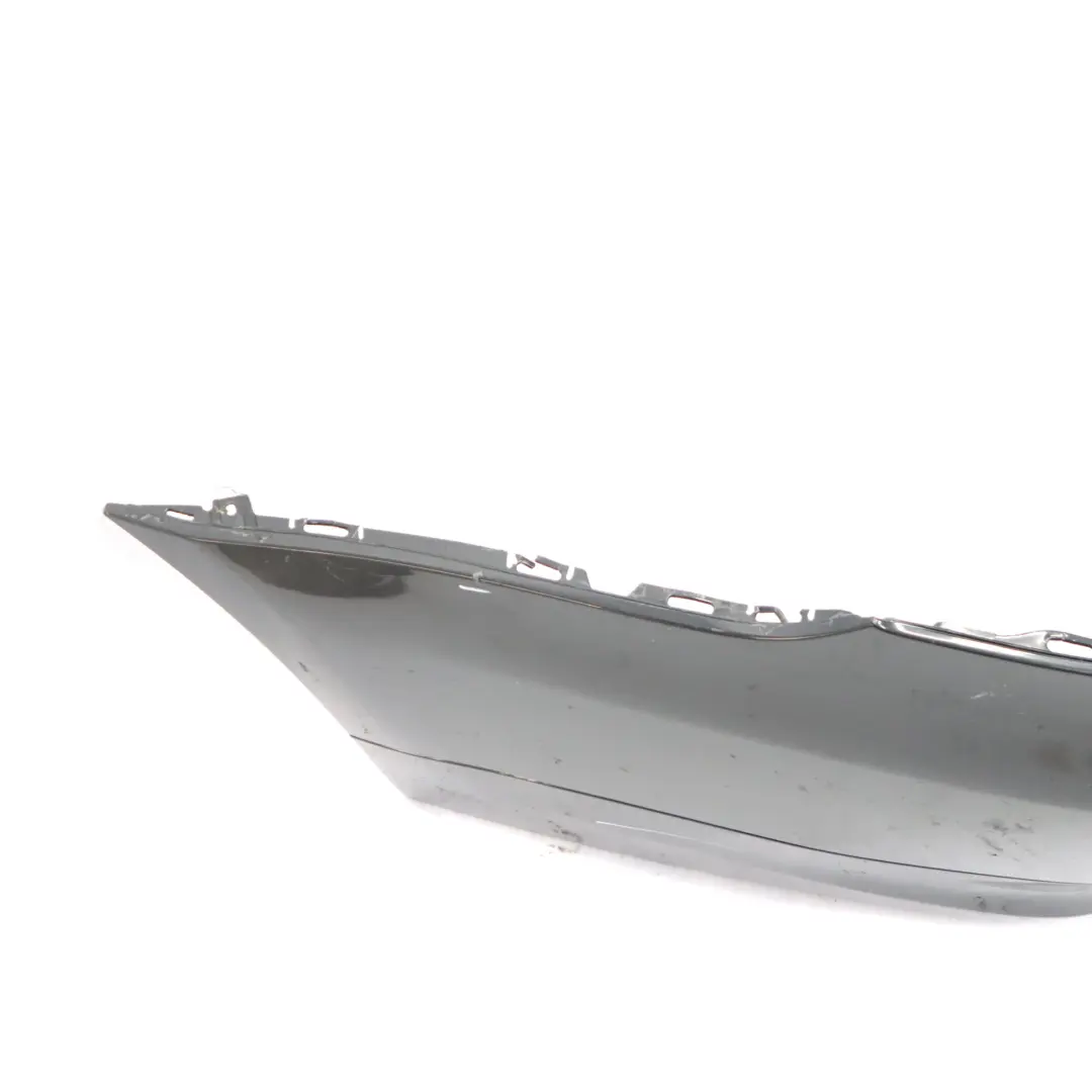 BMW E91 LCI Touring Rear Bumper Trim Panel Black Sapphire Metallic - 475 - SKU 0036884-BS - Part number 0036883