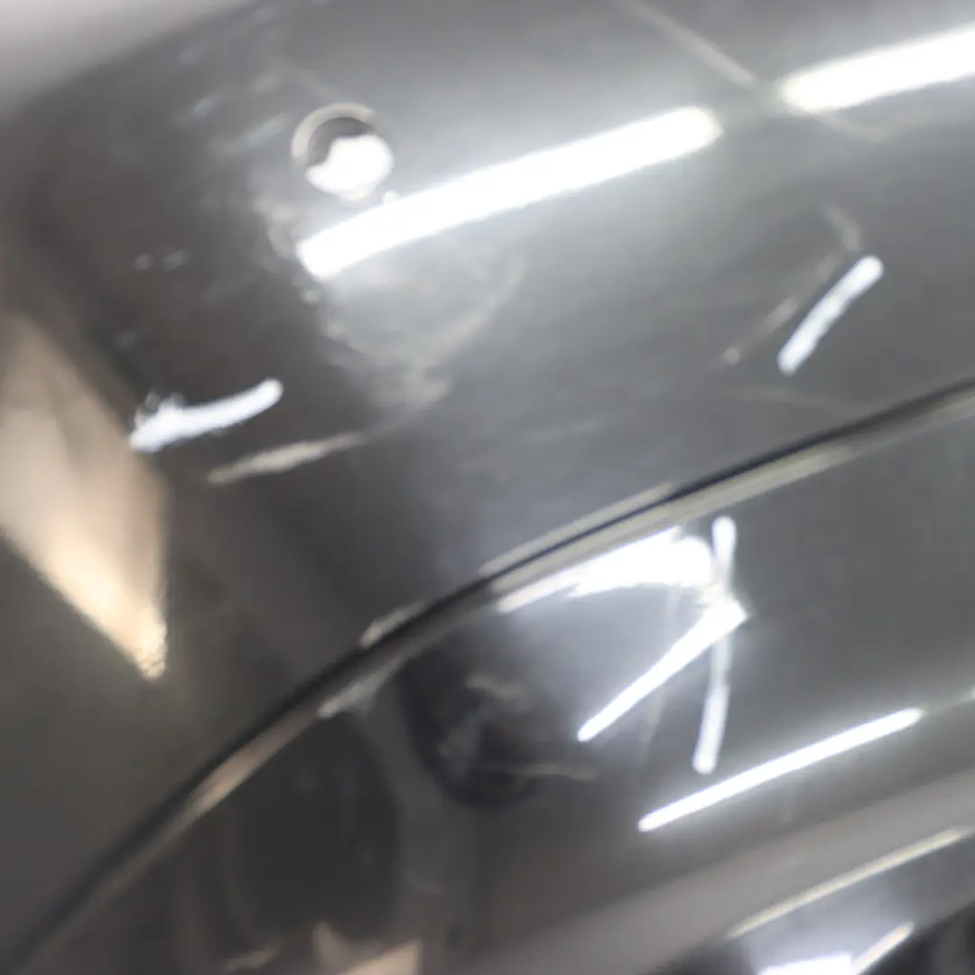 BMW E91 LCI Touring Rear Bumper Trim Panel Black Sapphire Metallic - 475 - SKU 0036884-BS - Part number 0036883
