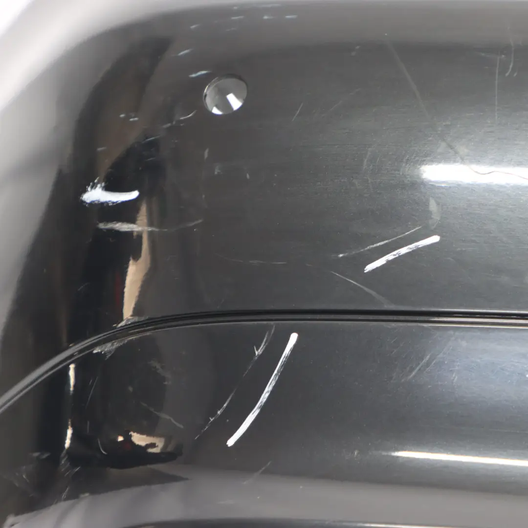 BMW E91 LCI Touring Rear Bumper Trim Panel Black Sapphire Metallic - 475 - SKU 0036884-BS - Part number 0036883