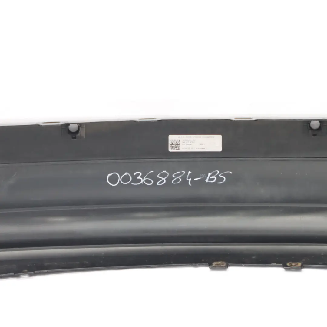 BMW E91 LCI Touring Rear Bumper Trim Panel Black Sapphire Metallic - 475 - SKU 0036884-BS - Part number 0036883