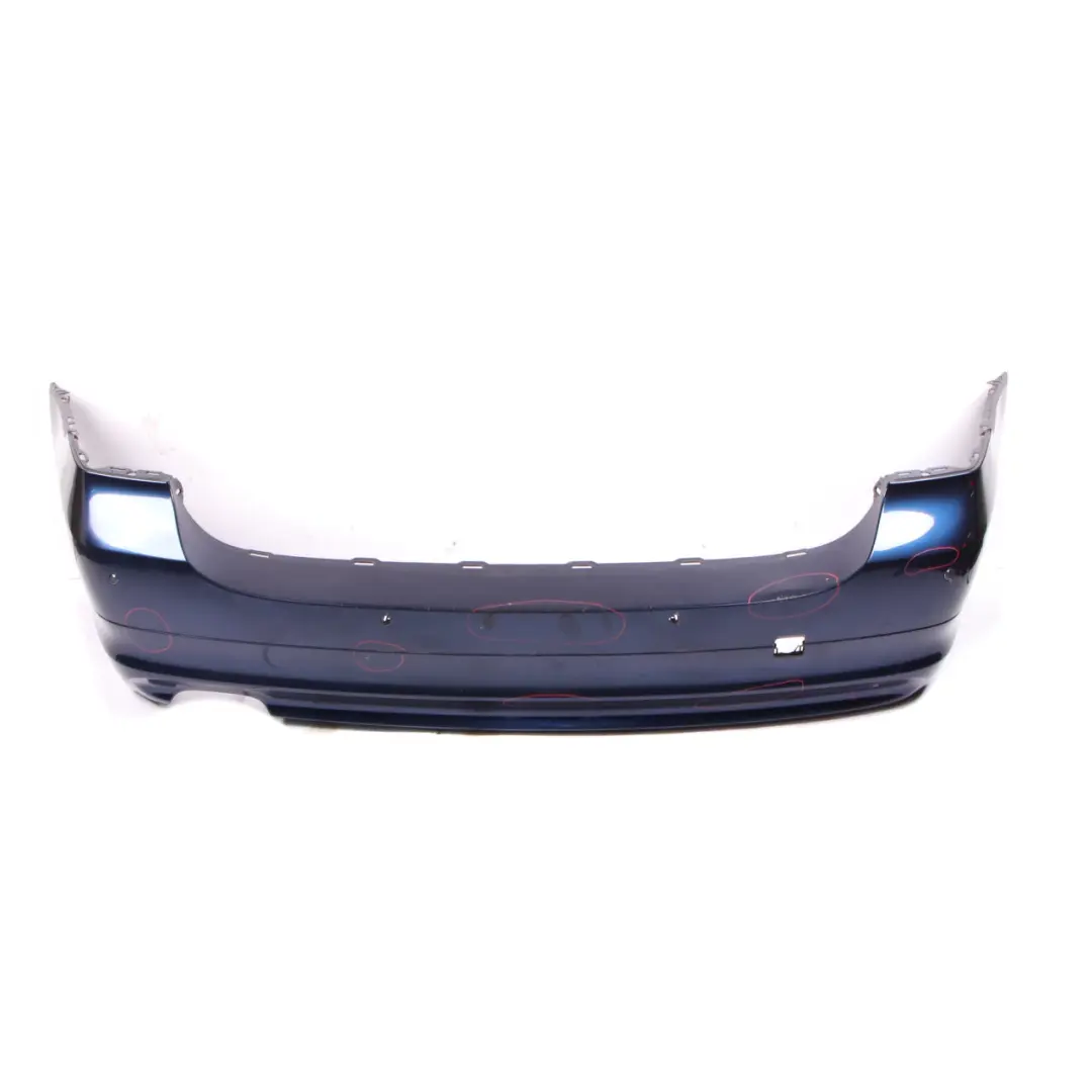 Bumper Rear Touring Trim Panel Tiefseeblau Deep Sea Blue - A76 to BMW E91 LCI with Part number 0036884 BMW E91 LCI Bumper Rear Touring Trim Panel Tiefseeblau Deep Sea Blue - A76 - SKU 0036884-DSB - Part number 0036884