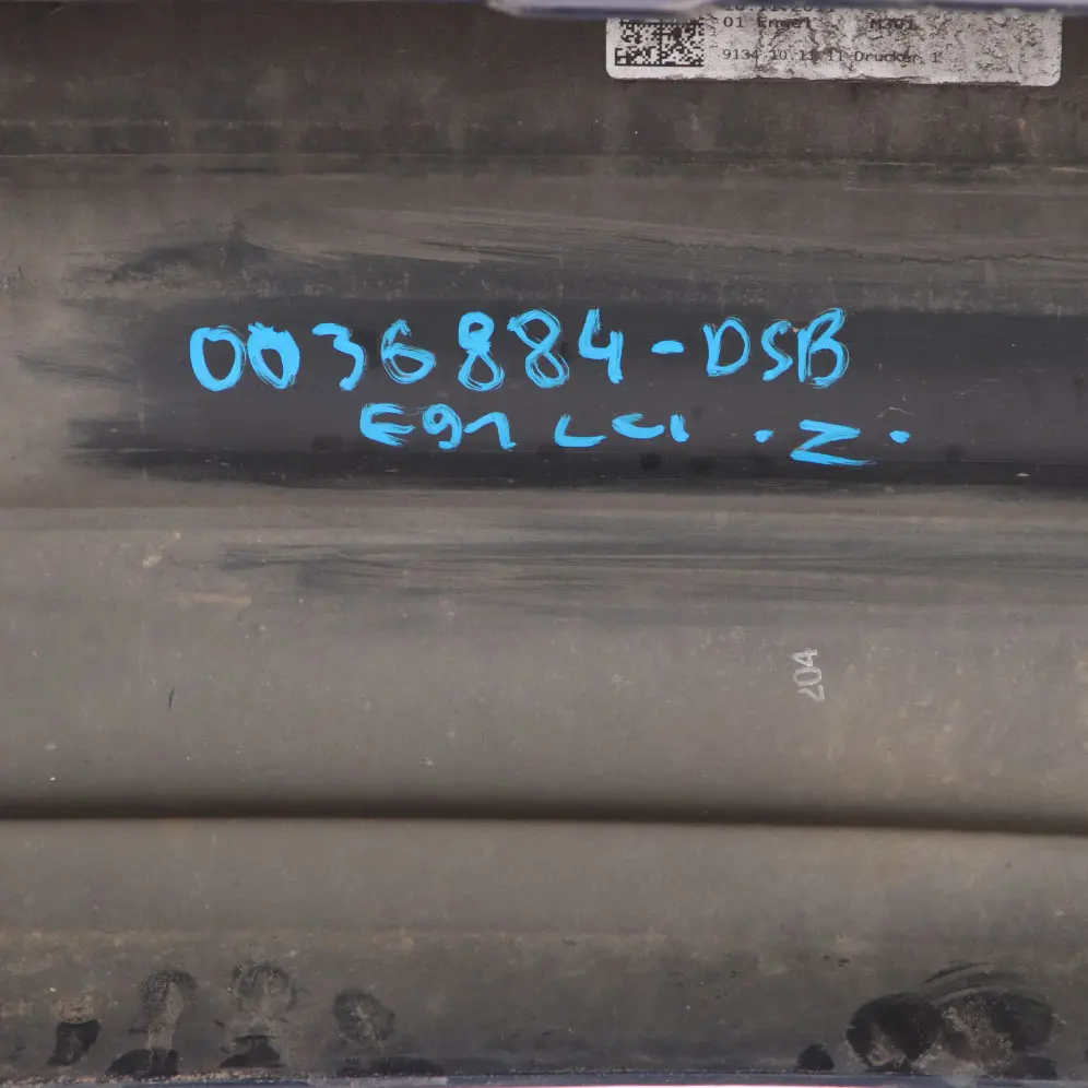 Bumper Rear Touring Trim Panel Tiefseeblau Deep Sea Blue - A76 to BMW E91 LCI with Part number 0036884 BMW E91 LCI Bumper Rear Touring Trim Panel Tiefseeblau Deep Sea Blue - A76 - SKU 0036884-DSB - Part number 0036884