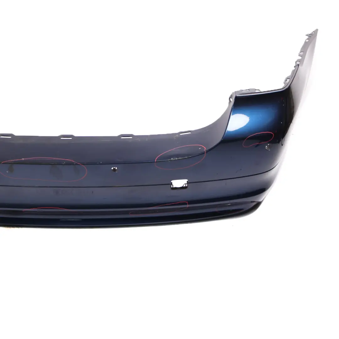 Bumper Rear Touring Trim Panel Tiefseeblau Deep Sea Blue - A76 to BMW E91 LCI with Part number 0036884 BMW E91 LCI Bumper Rear Touring Trim Panel Tiefseeblau Deep Sea Blue - A76 - SKU 0036884-DSB - Part number 0036884