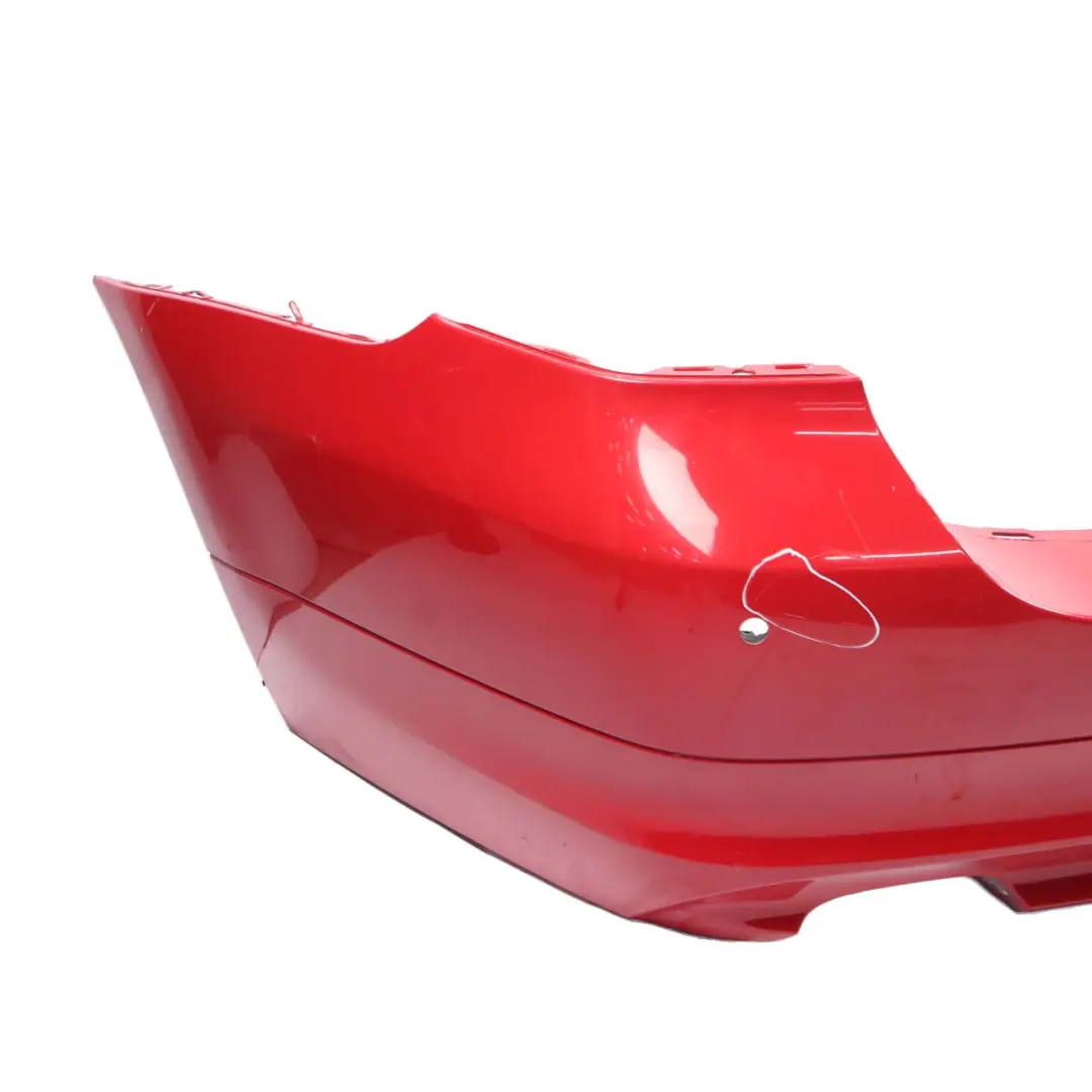 BMW 3 E91 LCI Touring Rear Bumper Trim Panel Karmesinrot Crimson Red - A61 - SKU 0036884-KAR - Part number 0036883