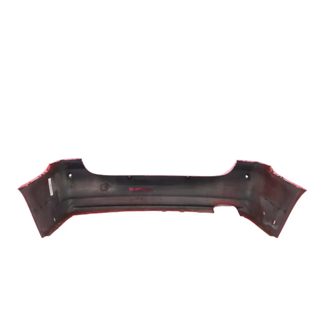 BMW 3 E91 LCI Touring Rear Bumper Trim Panel Karmesinrot Crimson Red - A61 - SKU 0036884-KAR - Part number 0036883
