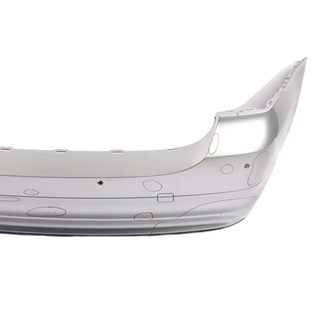 Bumper Rear Touring Trim Panel Titansilber Silver Metallic - 354 to BMW 3 E91 LCI with Part number 0036884 BMW 3 E91 LCI Bumper Rear Touring Trim Panel Titansilber Silver Metallic - 354 - SKU 0036884-TS - Part number 0036884