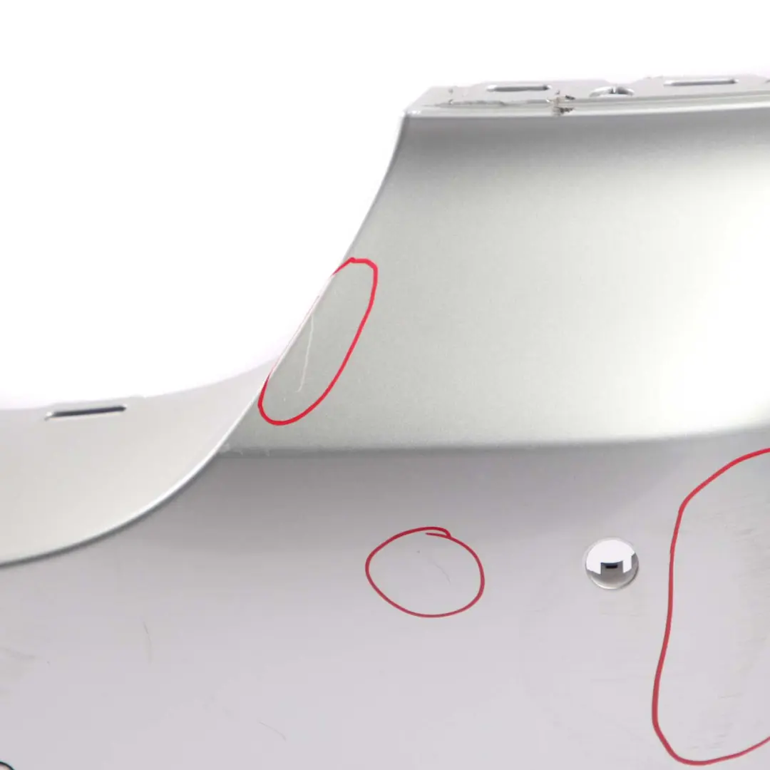 Bumper Rear Touring Trim Panel Titansilber Silver Metallic - 354 to BMW 3 E91 LCI with Part number 0036884 BMW 3 E91 LCI Bumper Rear Touring Trim Panel Titansilber Silver Metallic - 354 - SKU 0036884-TS - Part number 0036884