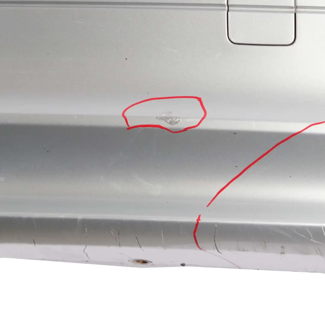 Bumper Rear Touring Trim Panel Titansilber Silver Metallic - 354 to BMW 3 E91 LCI with Part number 0036884 BMW 3 E91 LCI Bumper Rear Touring Trim Panel Titansilber Silver Metallic - 354 - SKU 0036884-TS - Part number 0036884