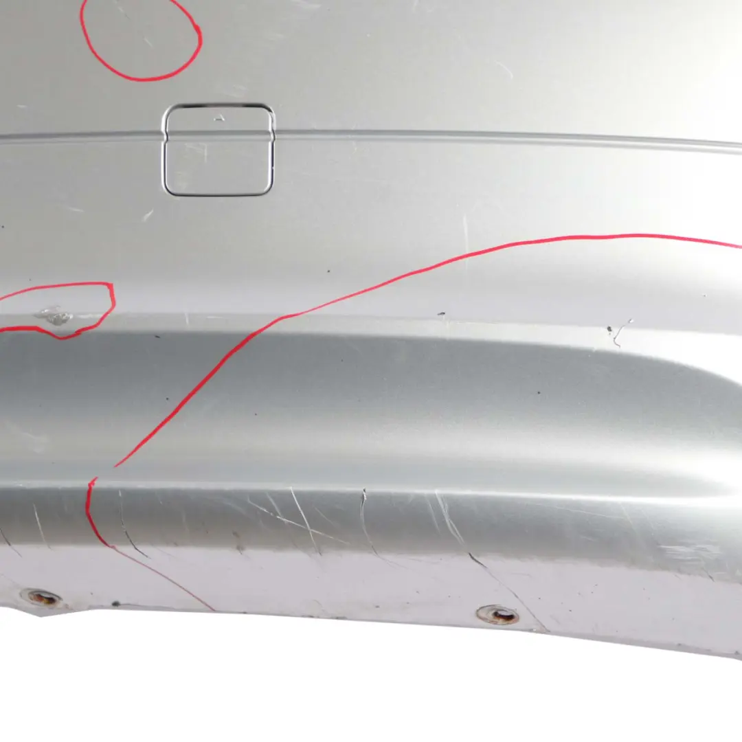 Bumper Rear Touring Trim Panel Titansilber Silver Metallic - 354 to BMW 3 E91 LCI with Part number 0036884 BMW 3 E91 LCI Bumper Rear Touring Trim Panel Titansilber Silver Metallic - 354 - SKU 0036884-TS - Part number 0036884