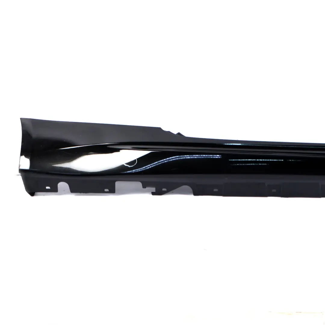 BMW E93 M3 Look Convertible Sill Strip Side Skirt Right O/S Black Sapphire - 475 - SKU 0037012-BS - Part number 0037012