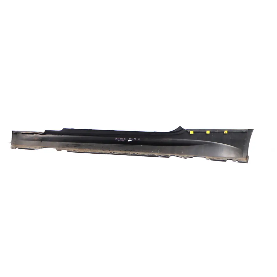 BMW E93 M3 Look Convertible Sill Strip Side Skirt Right O/S Black Sapphire - 475 - SKU 0037012-BS - Part number 0037012
