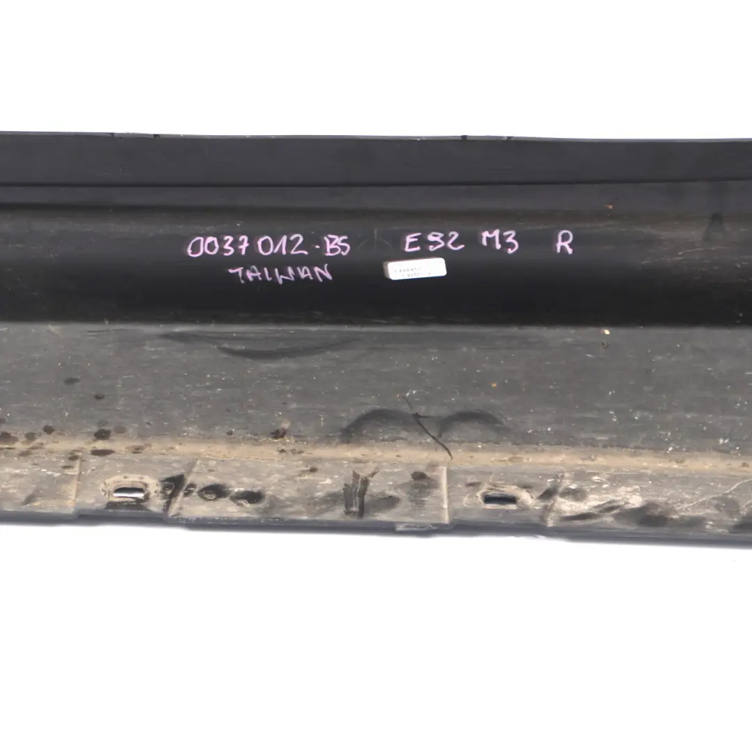 BMW E93 M3 Look Convertible Sill Strip Side Skirt Right O/S Black Sapphire - 475 - SKU 0037012-BS - Part number 0037012