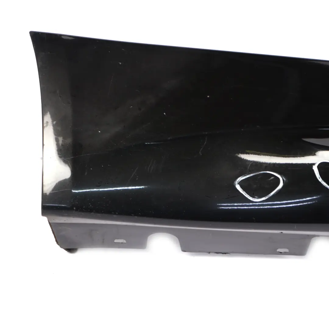 BMW E93 M3 Look Convertible Sill Strip Side Skirt Right O/S Black Sapphire - 475 - SKU 0037012-BS - Part number 0037012