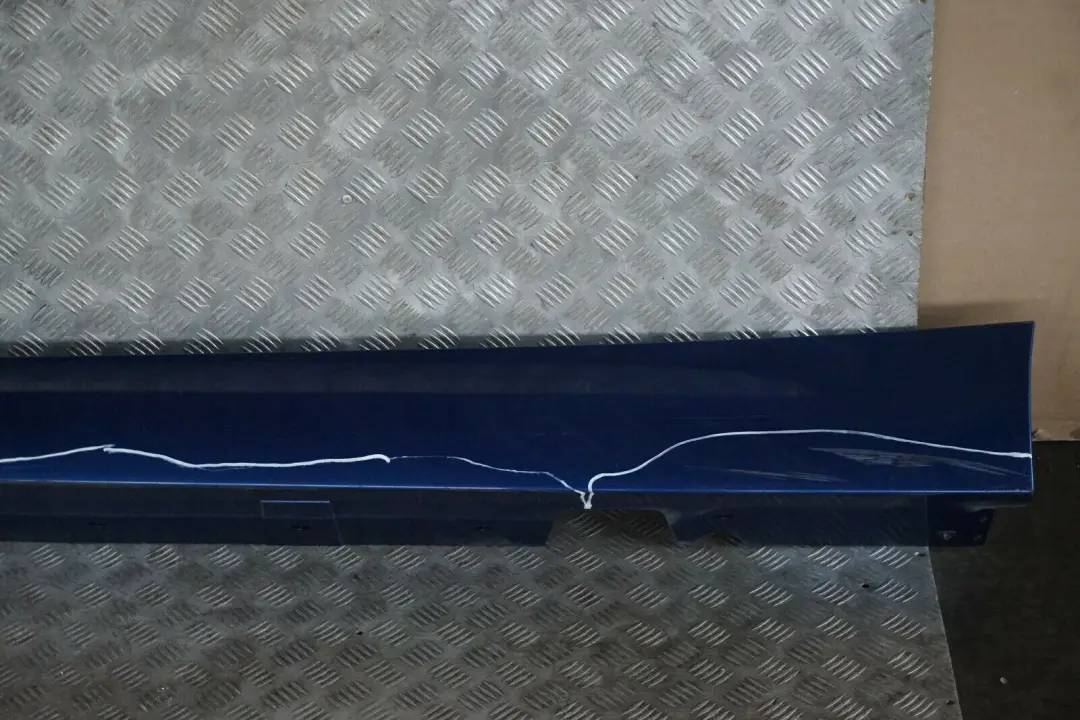 BMW E90 E91 LCI 1 Sill Strip Faldon Lateral Izquierdo Montegoblau Montego B - SKU 0037059-MTB1 - Número de pieza 0037059