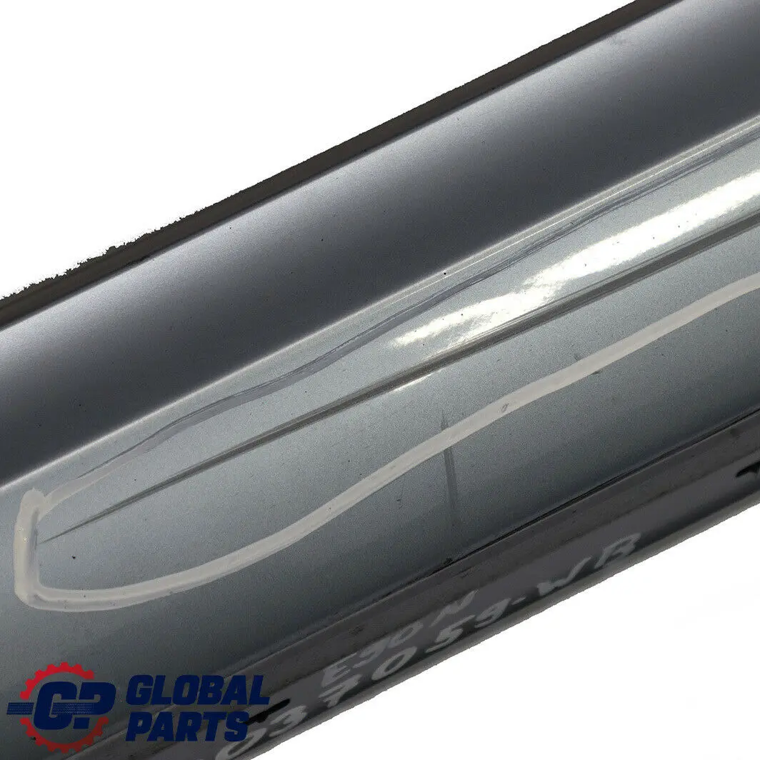 BMW 3 er E90 E91 LCI Schwellerleiste Blende Schweller links Bluewater Blau - SKU 0037059-WB - Teilenummer 0037059