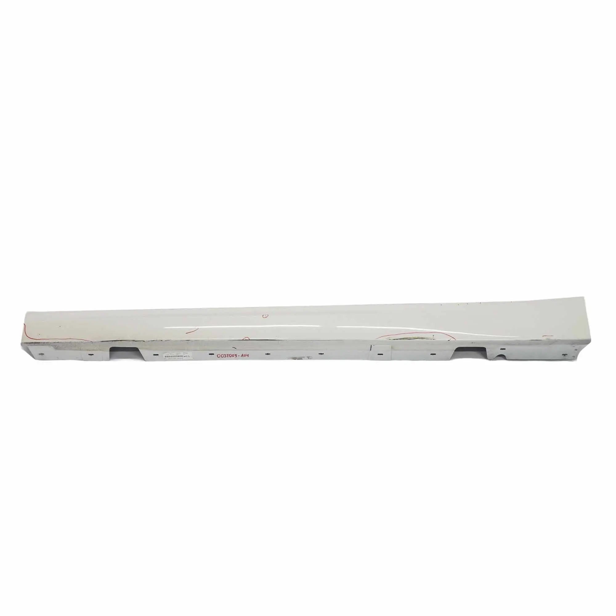 BMW E90 LCI Bande de seuil Jupe latérale gauche Alpinweiss White - 300