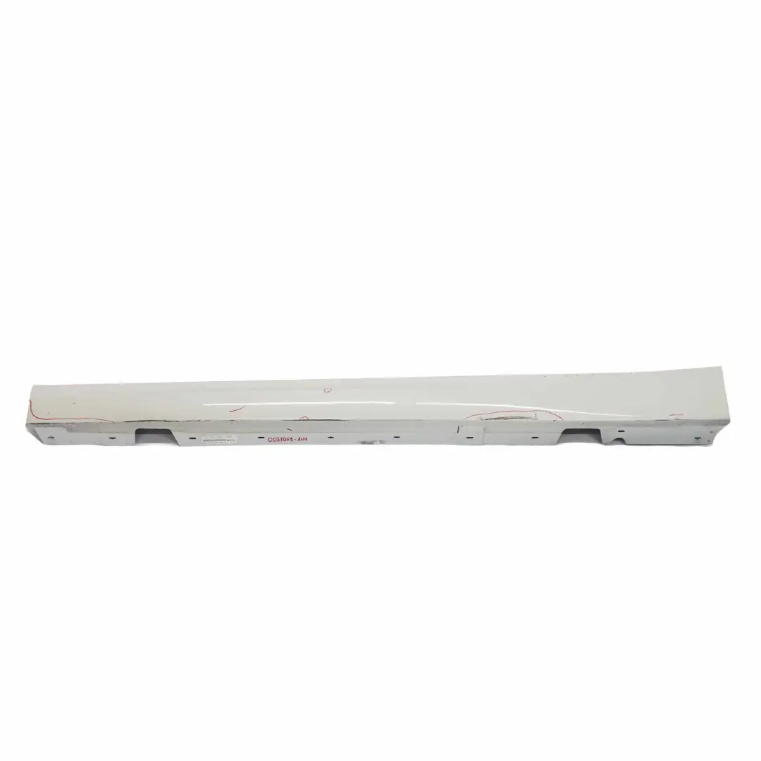 BMW E90 LCI Sill Strip Side Skirt Left N/S Trim Panel E91 Alpinweiss White - 300 - SKU 0037059-AW1 - Part number 0037059