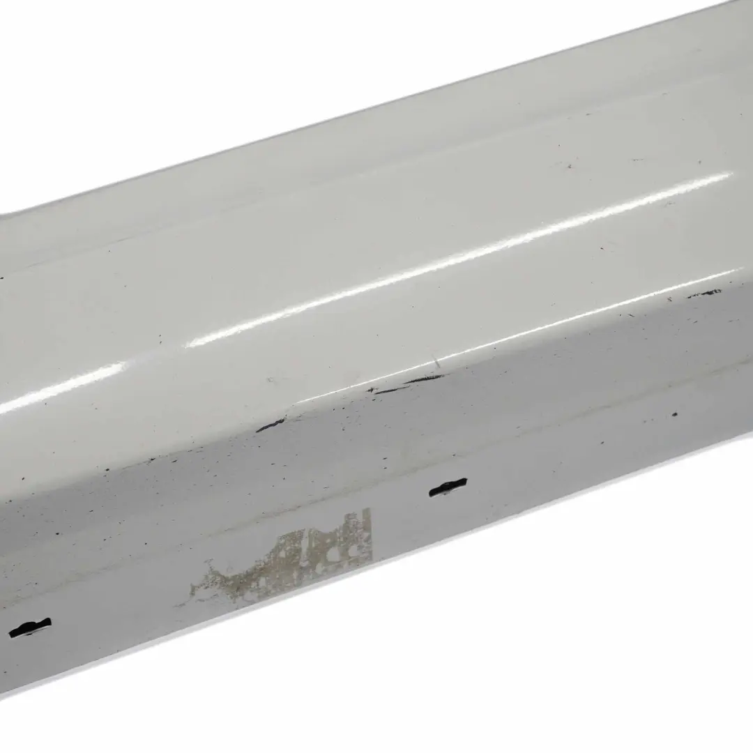 BMW E90 E91 LCI Listello Portiera Apertura Gonna SX Bianco Alpinweiss 3 - 300 - SKU 0037059-AW2 - Numero di parte 0037059