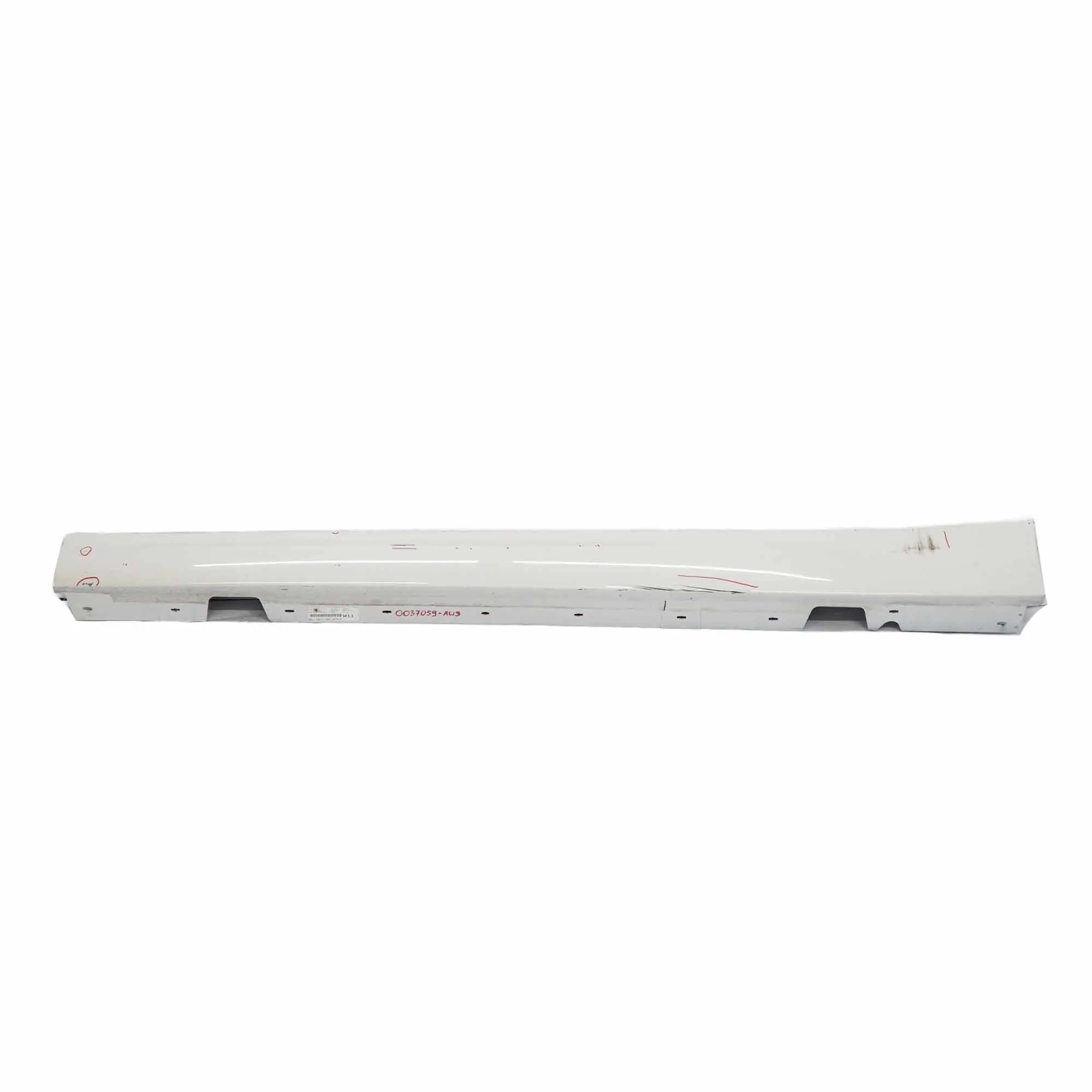 BMW E90 E91 LCI Listello Portiera Apertura Gonna SX Bianco Alpinweiss 3 - 300