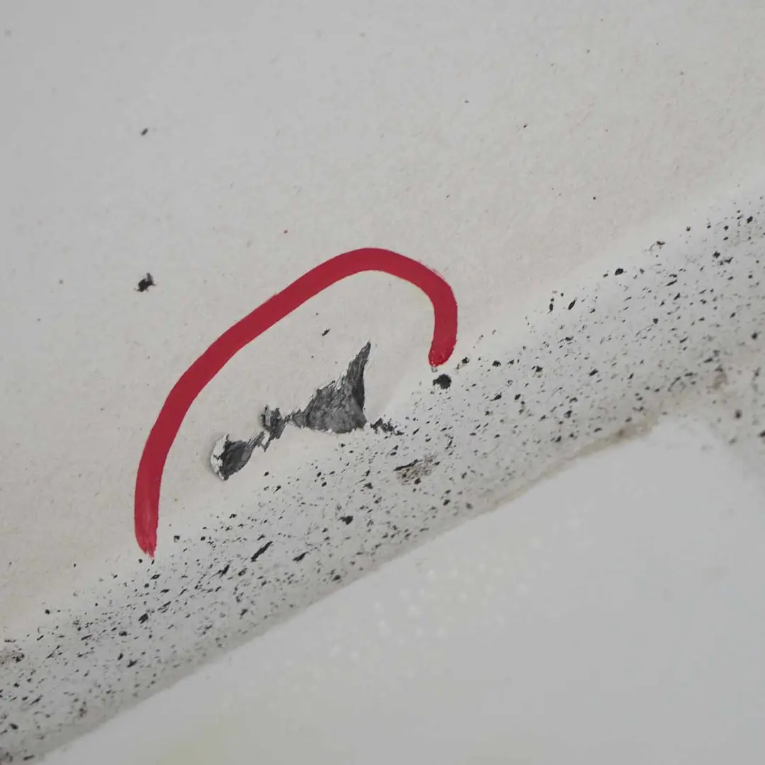 BMW E90 E91 LCI Listello Portiera Apertura Gonna SX Bianco Alpinweiss 3 - 300 - SKU 0037059-AW3 - Numero di parte 0037059