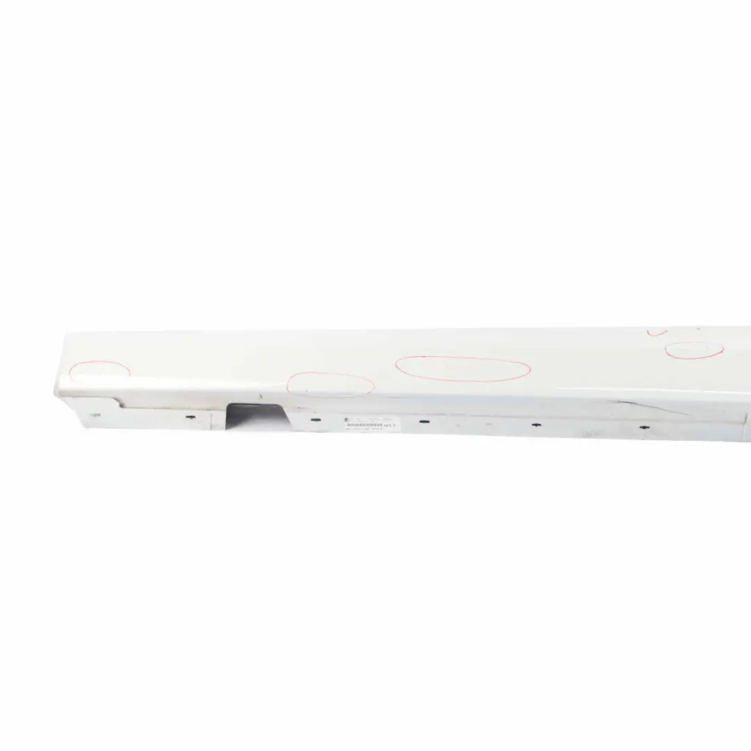 Side Skirt BMW E90 E91 LCI Sill Strip Left N/S Alpinweiss Alpine White - 300 - SKU 0037059-AW4 - Part number 0037059