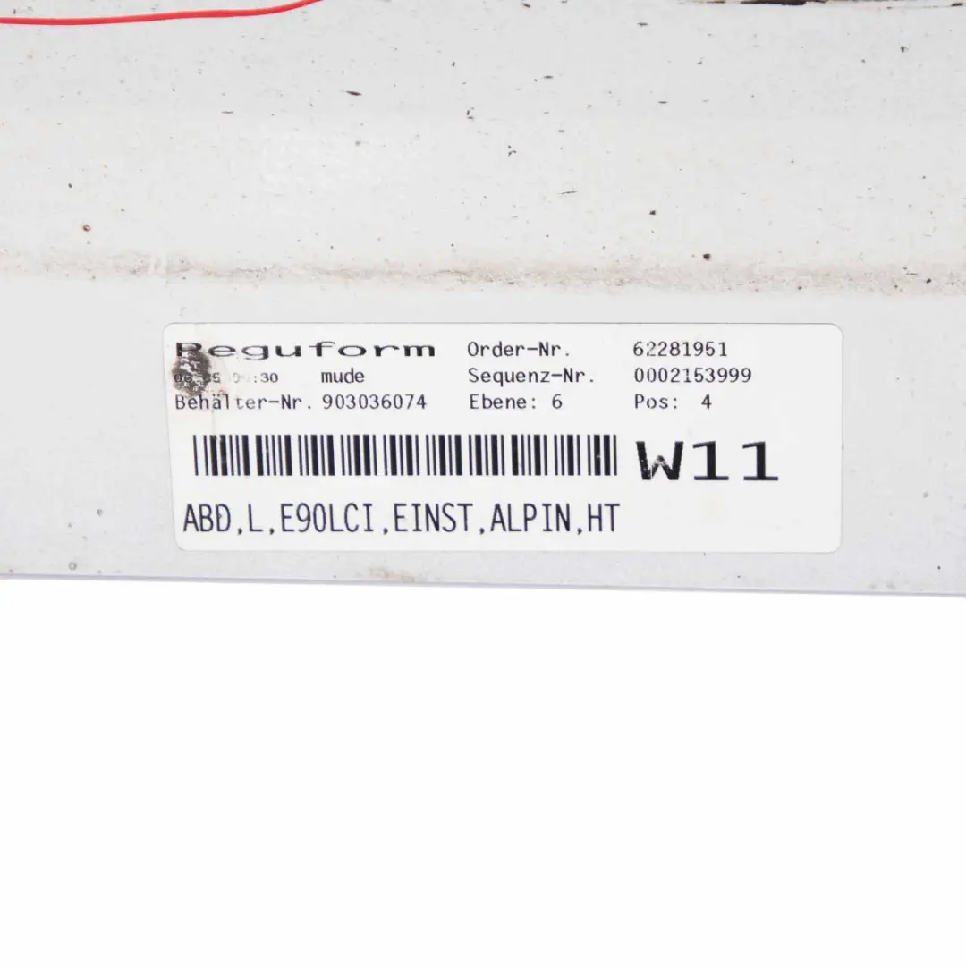 Side Skirt BMW E90 E91 LCI Sill Strip Left N/S Alpinweiss Alpine White - 300 to with Part number 0037059 Side Skirt BMW E90 E91 LCI Sill Strip Left N/S Alpinweiss Alpine White - 300 - SKU 0037059-AW4 - Part number 0037059