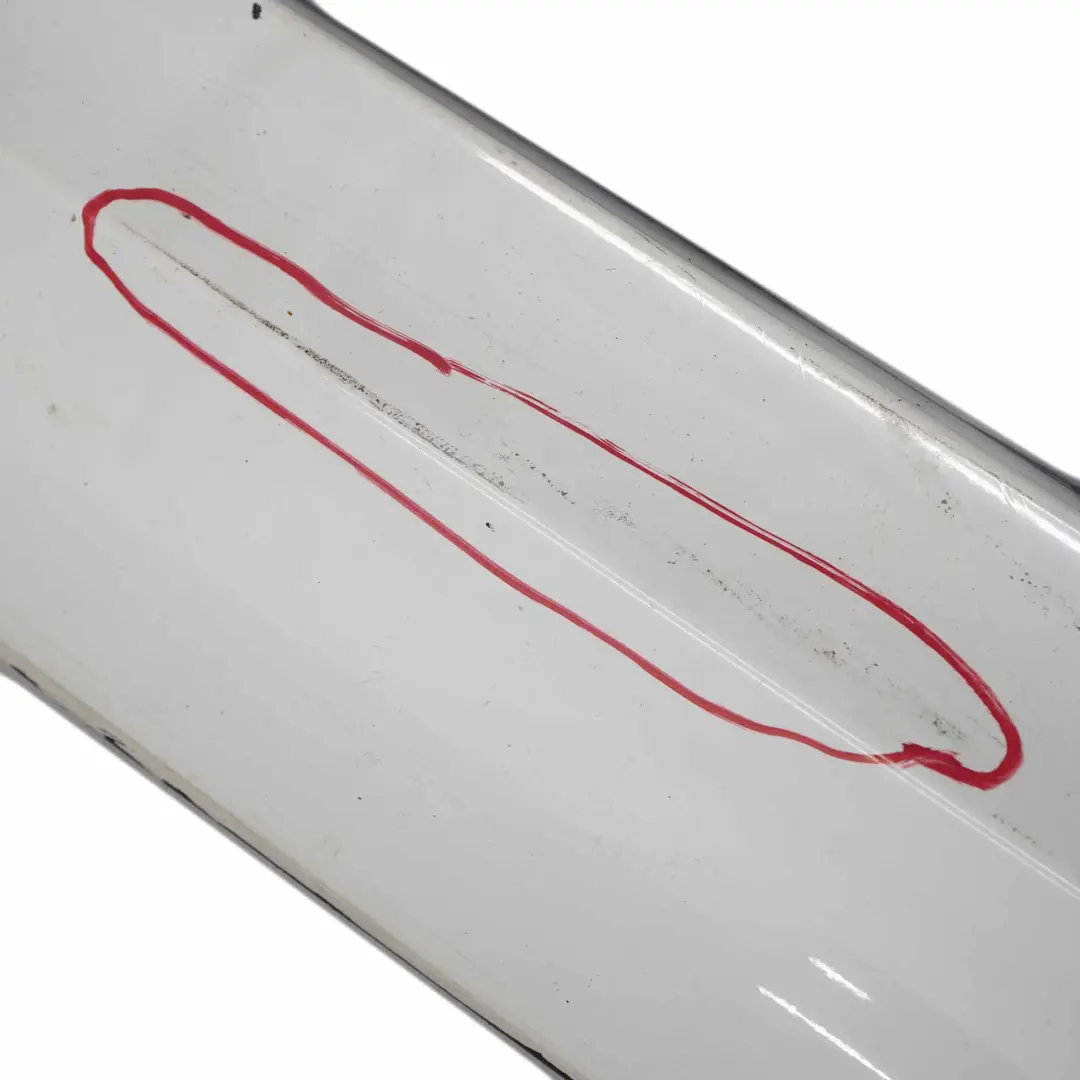 Sill Strip Side Skirt Left N/S Alpinweiss White - 300 to BMW E90 E91 LCI with Part number 0037059 BMW E90 E91 LCI Sill Strip Side Skirt Left N/S Alpinweiss White - 300 - SKU 0037059-AW - Part number 0037059