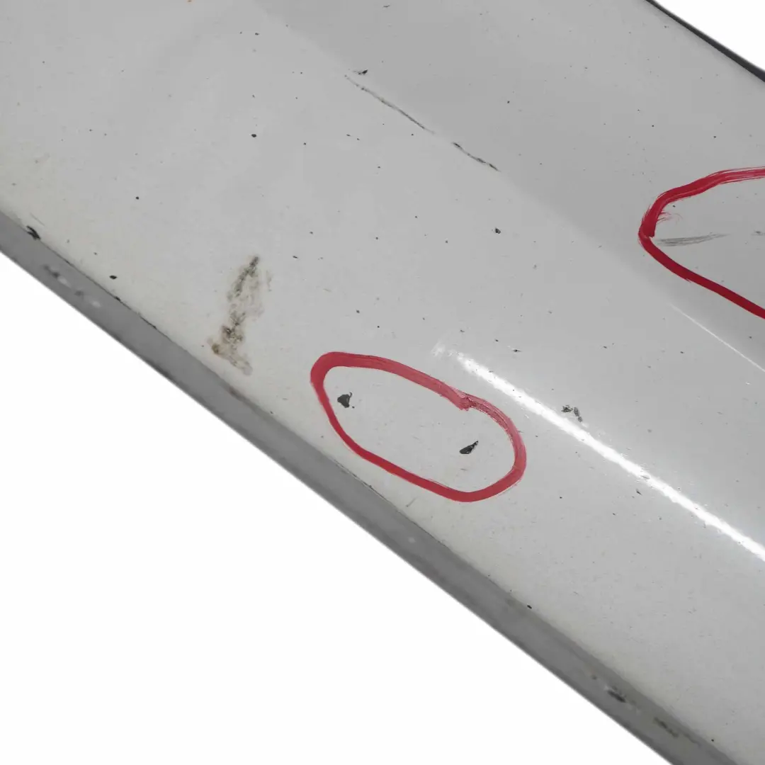 BMW E90 E91 LCI Sill Strip Faldon Lateral Izquierdo Alpinweiss Blanco - 300 - SKU 0037059-AW - Número de pieza 0037059