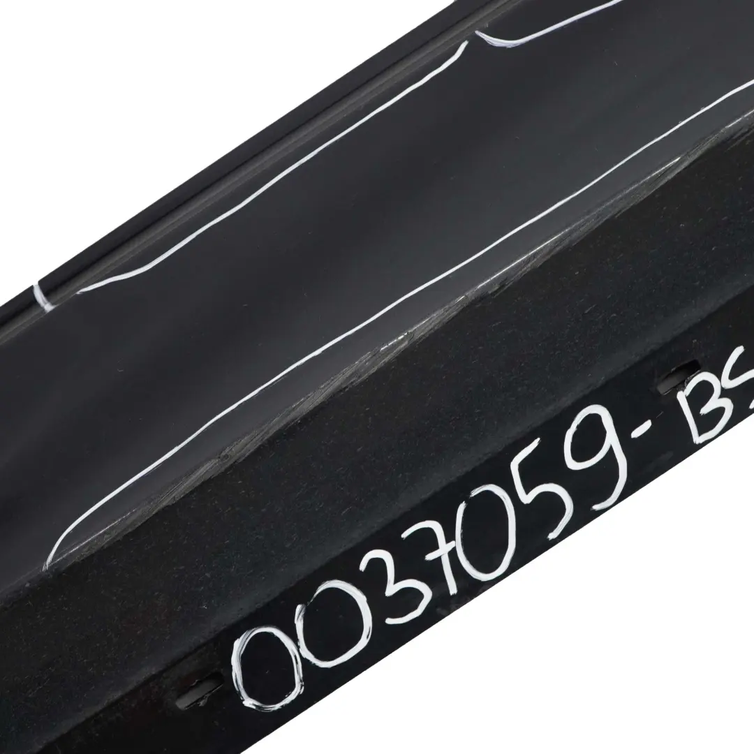  Faldon lateralBMW E90 E91 LCI Sill Strip Izquierdo Negro Zafiro Metalico - 475 - SKU 0037059-BS6 - Número de pieza 0037059