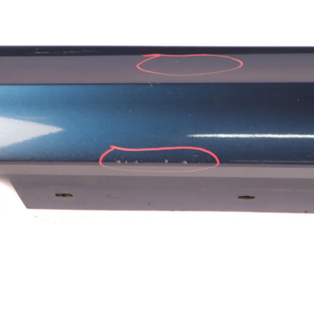  Side Skirt BMW E90 LCI Sill Strip Left N/S Trim Panel E91 Tiefseeblau Blue - A76 - SKU 0037059-DSB2 - Part number 0037059