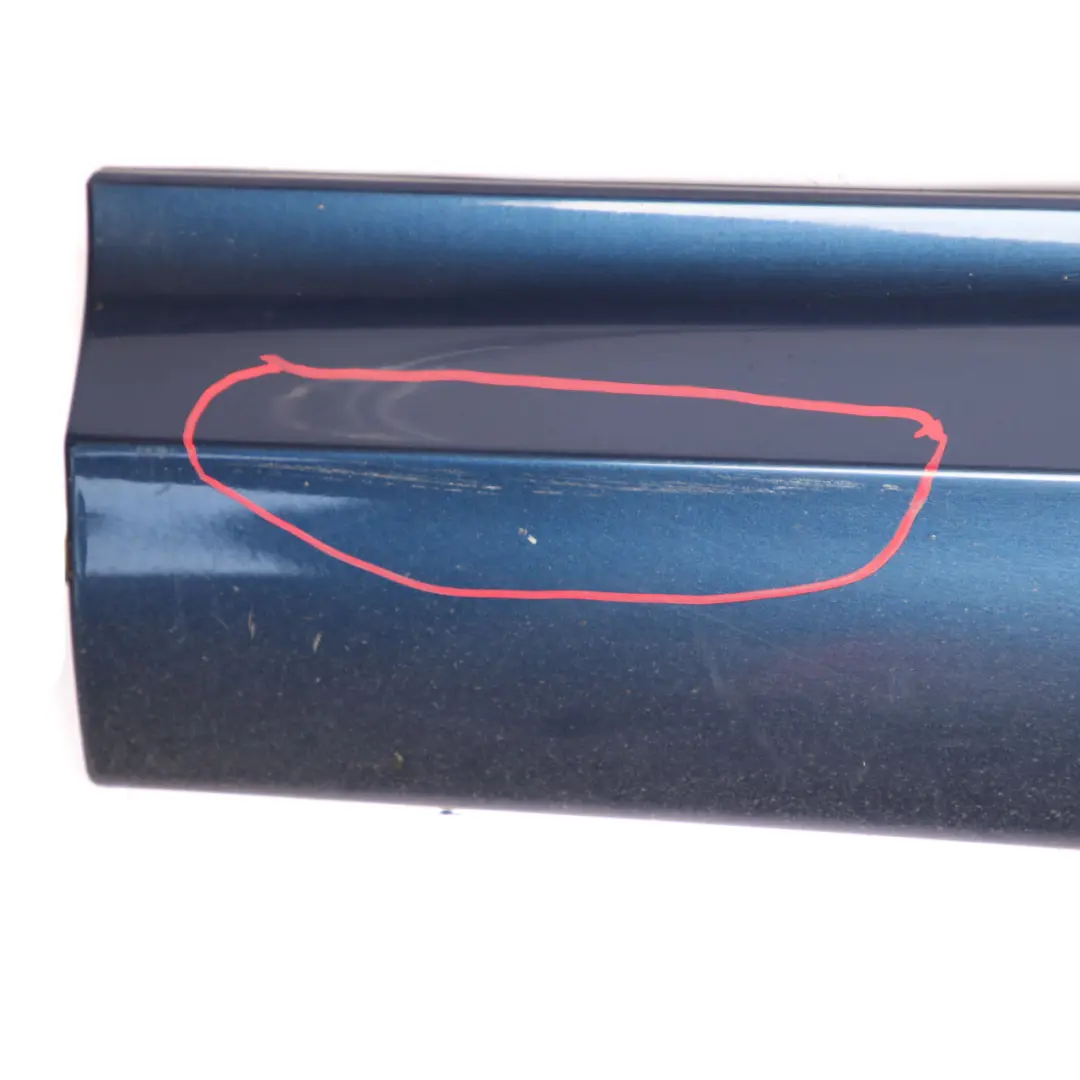 Side Skirt BMW E90 LCI Sill Strip Left N/S Trim Panel E91 Tiefseeblau Blue - A76 to with Part number 0037059 Side Skirt BMW E90 LCI Sill Strip Left N/S Trim Panel E91 Tiefseeblau Blue - A76 - SKU 0037059-DSB2 - Part number 0037059