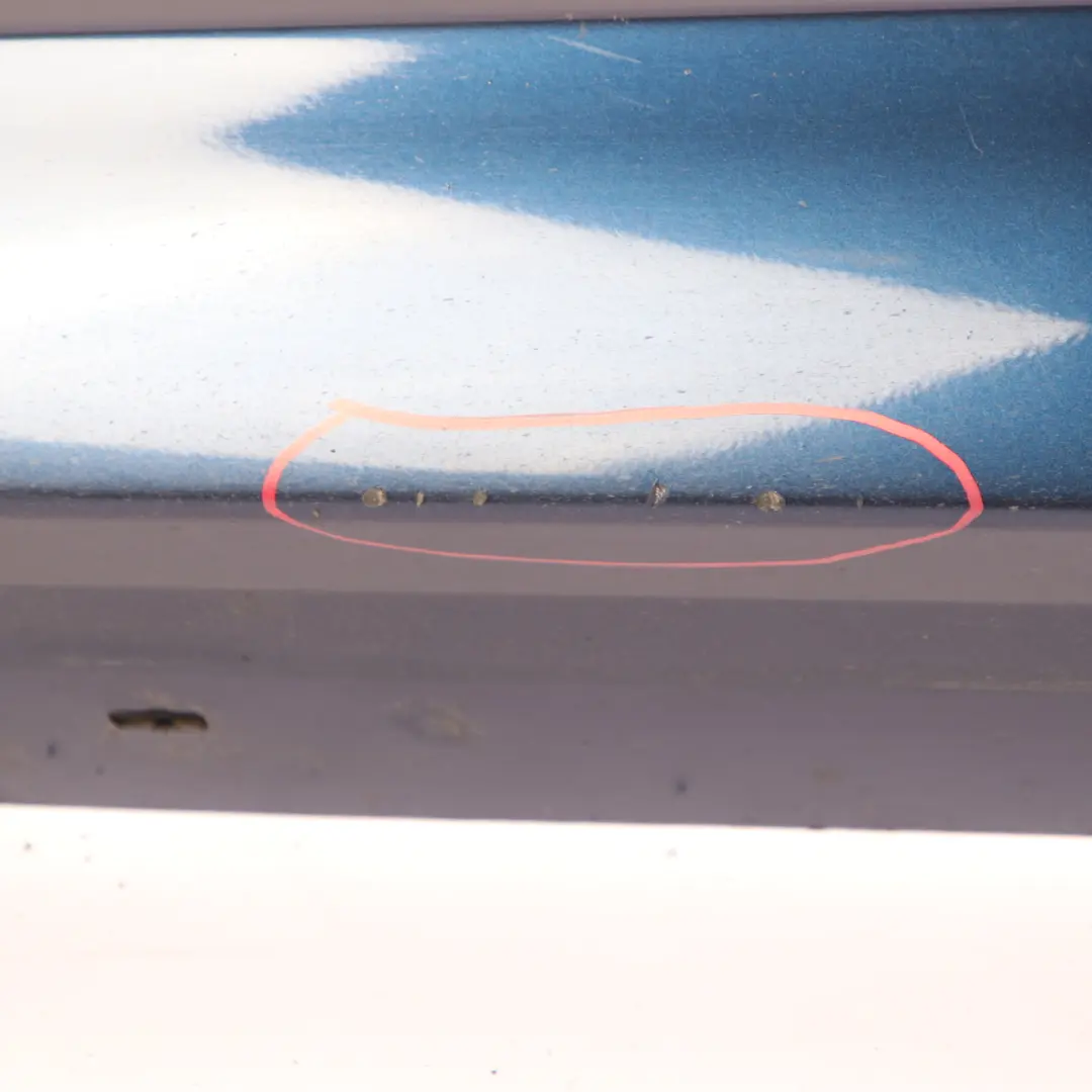 Side Skirt BMW E90 LCI Sill Strip Left N/S Trim Panel E91 Tiefseeblau Blue - A76 to with Part number 0037059 Side Skirt BMW E90 LCI Sill Strip Left N/S Trim Panel E91 Tiefseeblau Blue - A76 - SKU 0037059-DSB2 - Part number 0037059