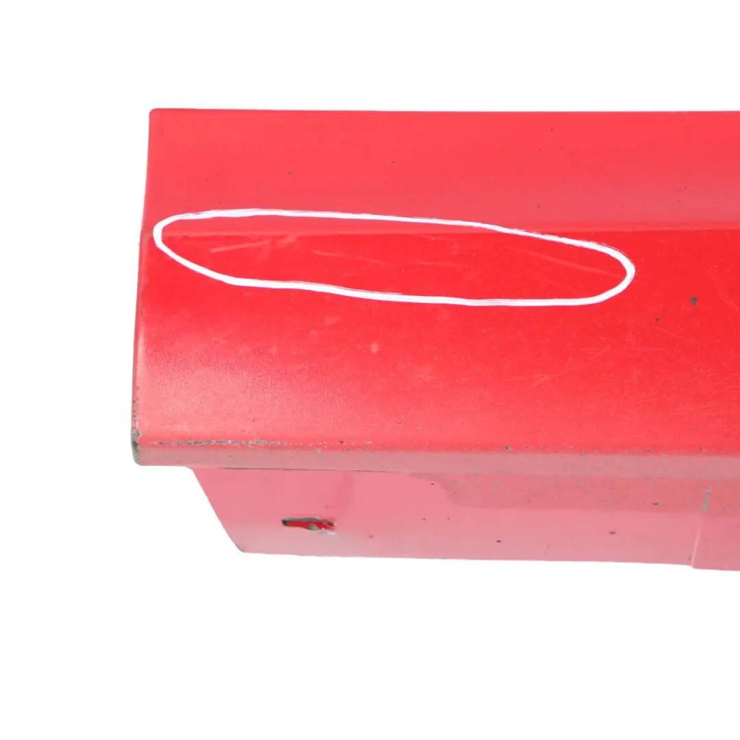 Left N/S Cover Sill Strip Side Skirt Karmesinrot Red - A61 to BMW 3 E90 E91 LCI with Part number 0037059 BMW 3 E90 E91 LCI Left N/S Cover Sill Strip Side Skirt Karmesinrot Red - A61 - SKU 0037059-KAR5 - Part number 0037059