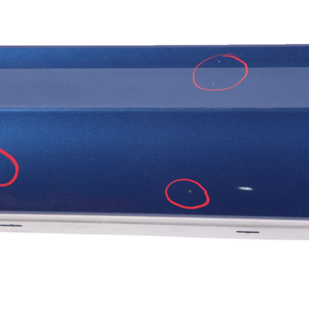 Sill Strip Side Skirt E91 LCI Left N/S Montegoblau Montego Blue A51 to BMW E90 LCI with Part number 37059 BMW E90 LCI Sill Strip Side Skirt E91 LCI Left N/S Montegoblau Montego Blue A51 - SKU 0037059-MTB - Part number 37059