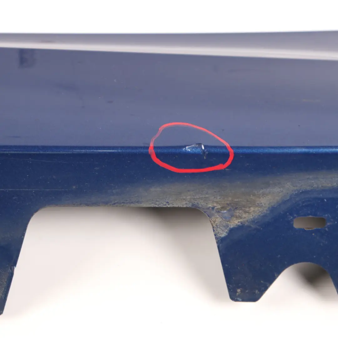 Sill Strip Side Skirt E91 LCI Left N/S Montegoblau Montego Blue A51 to BMW E90 LCI with Part number 37059 BMW E90 LCI Sill Strip Side Skirt E91 LCI Left N/S Montegoblau Montego Blue A51 - SKU 0037059-MTB - Part number 37059