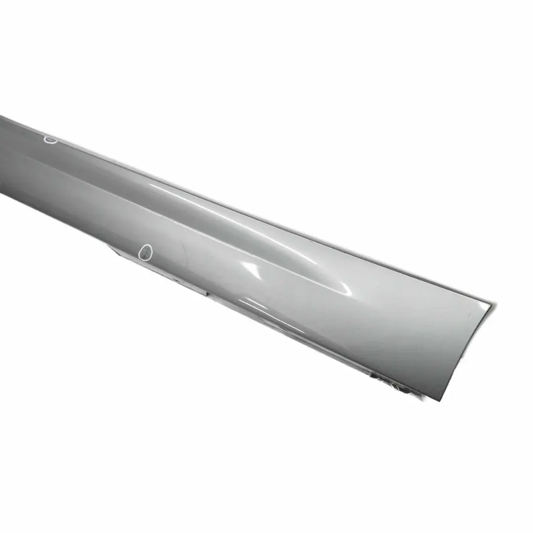 BMW E90 LCI Side Skirt Sill Strip Left N/S Spacegrau Space Grey Metallic - A52 - SKU 0037059-SCG2 - Part number 0037059
