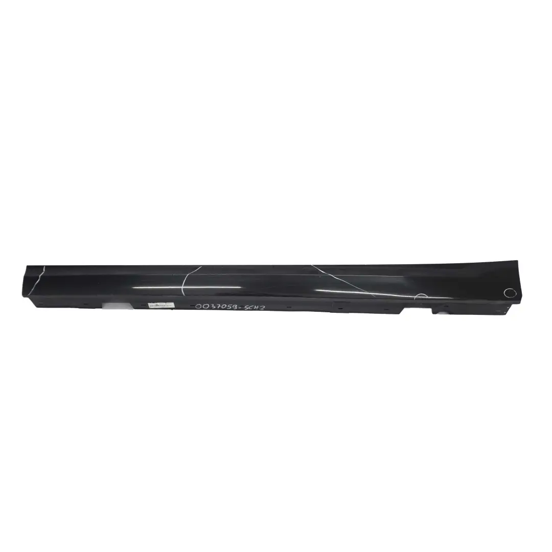 BMW E90 E91 LCI Listello Portiera Apertura Gonna Sinistra Nero 2 - - SKU 0037059-SCH2 - Numero di parte 0037059