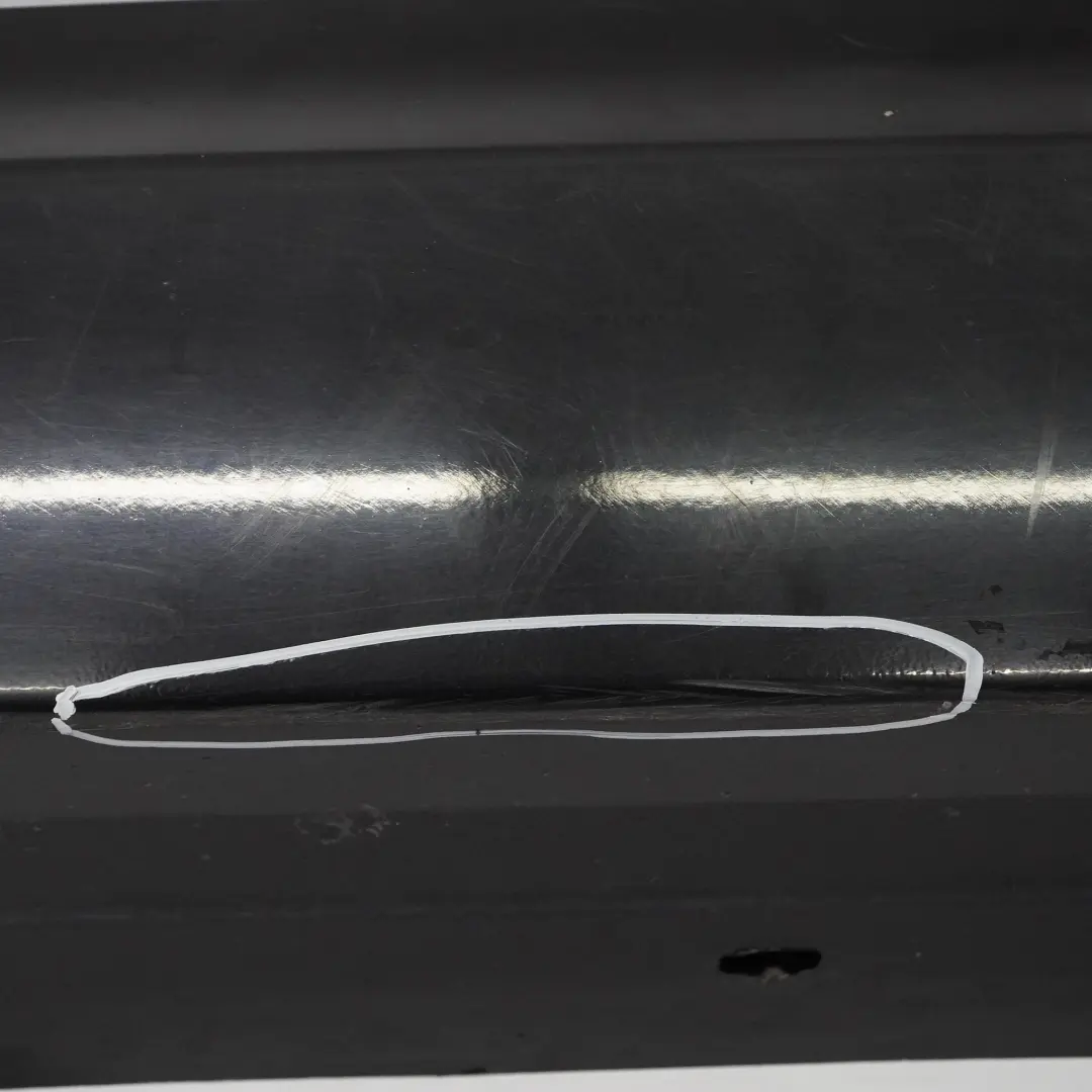 BMW E90 LCI Faldón Lateral Sill Strip Izquierda E91 Schwarz 2 Negro - 668 - SKU 0037059-SCH3 - Número de pieza 0037059
