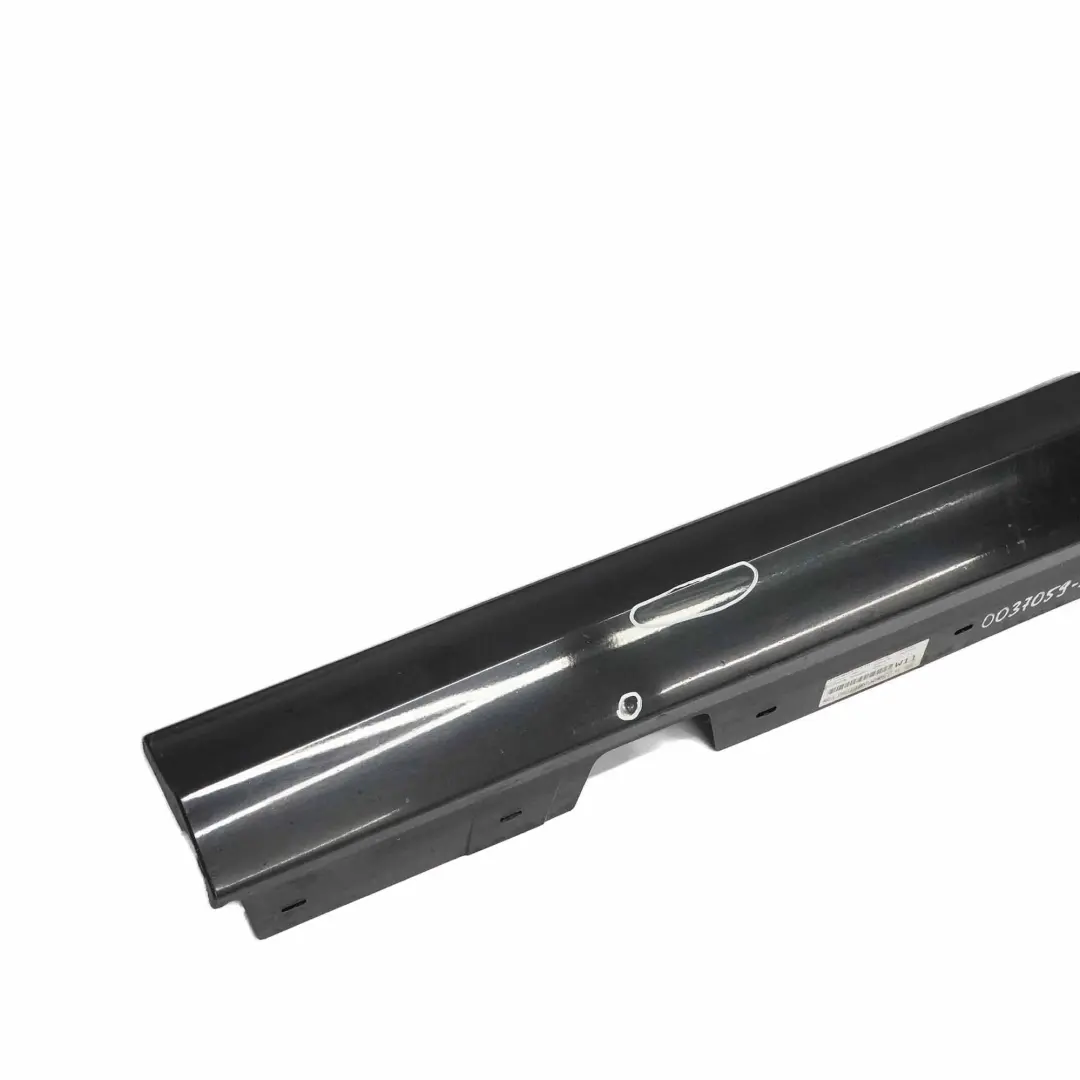 BMW E90 LCI Faldón Lateral Sill Strip Izquierda E91 Schwarz 2 Negro - 668 - SKU 0037059-SCH3 - Número de pieza 0037059