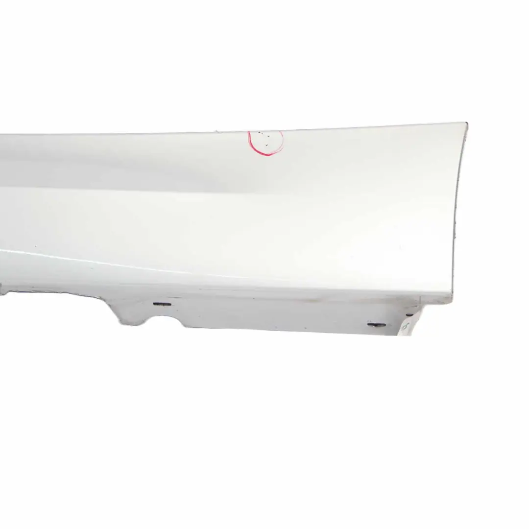 Side Skirt Sill Strip Left N/S Titansilber Silver Metallic - 354 to BMW E90 LCI with Part number 0037059 BMW E90 LCI Side Skirt Sill Strip Left N/S Titansilber Silver Metallic - 354 - SKU 0037059-TS1 - Part number 0037059