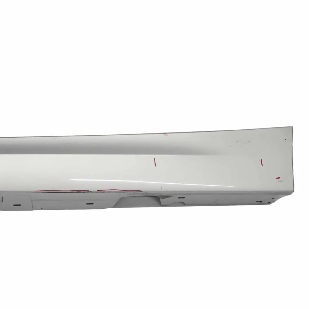 BMW E90 LCI Side Skirt Sill Strip Left N/S Titansilber Silver Metallic - 354 - SKU 0037059-TS2 - Part number 0037059