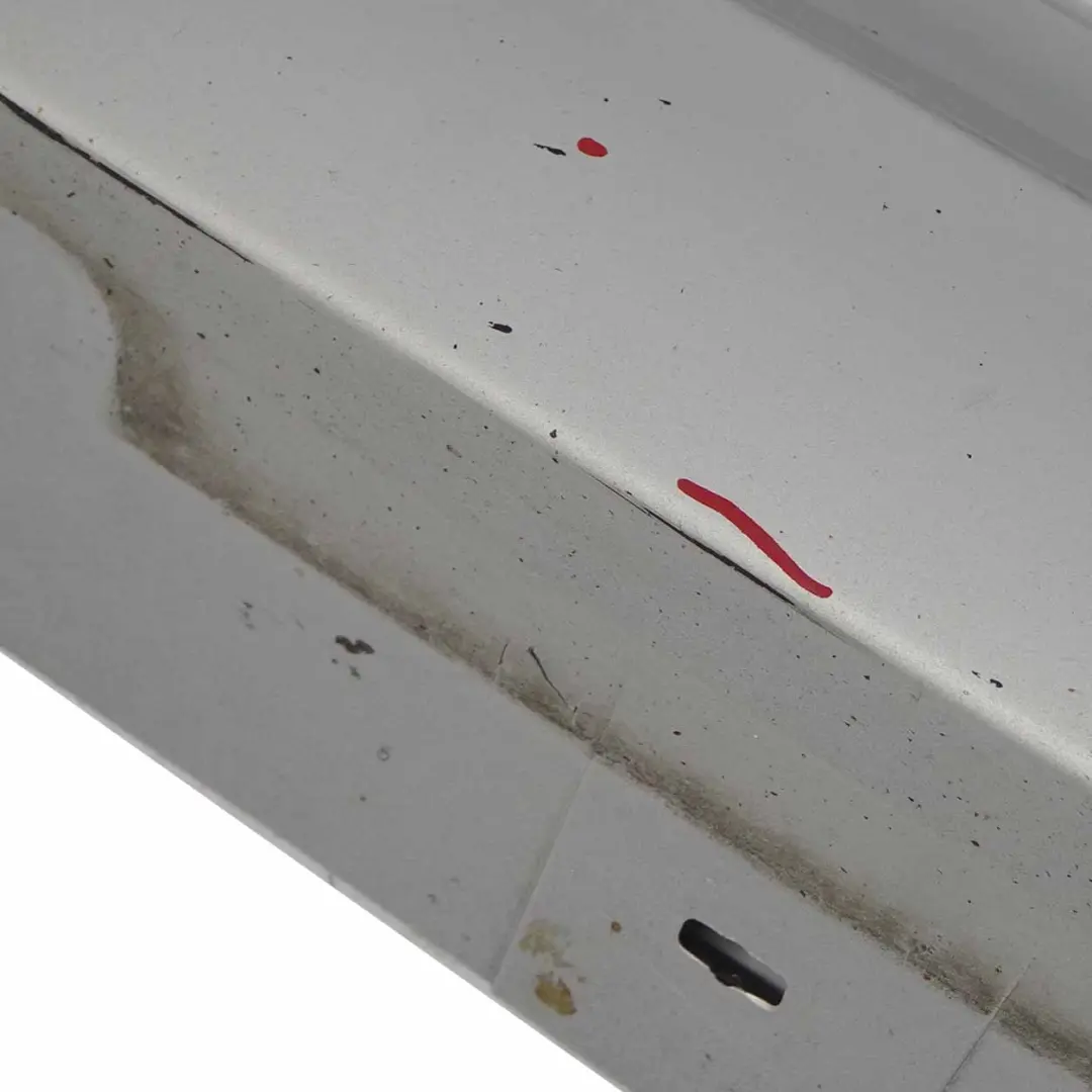 BMW E90 LCI Side Skirt Sill Strip Left N/S Titansilber Silver Metallic - 354 - SKU 0037059-TS2 - Part number 0037059